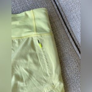 Outdoor Voices Hudson Short 4” in Neon Yellow. No lining. Size M.